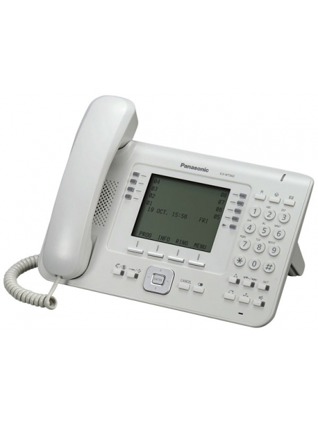 системный IP-телефон Panasonic KX-NT560RU white
