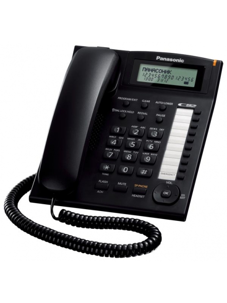 телефонный аппарат Panasonic KX-TS2388RU black