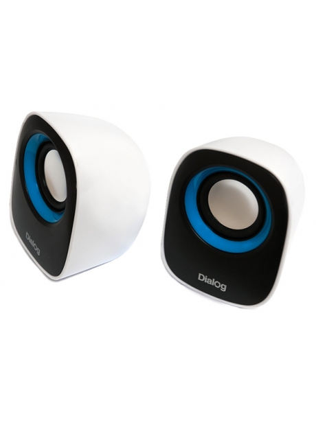 колонки Dialog Colibri AC-06UP black/white