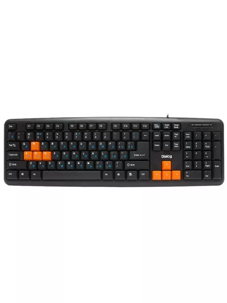клавиатура Dialog KS-020U black/orange