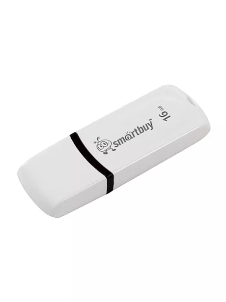 флешка USB SmartBuy Paean 16GB white