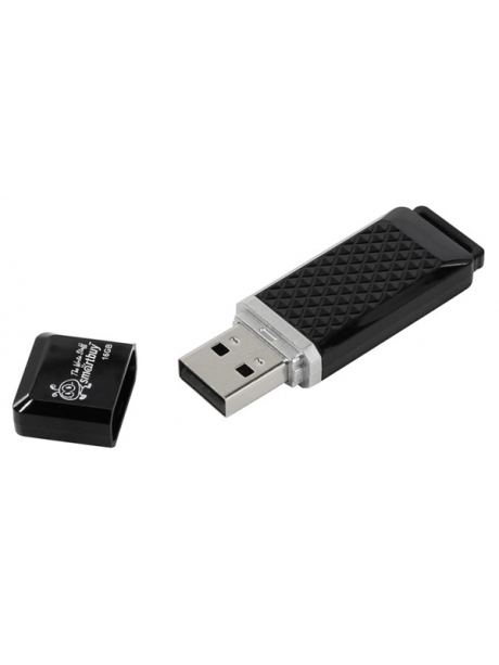 флешка USB SmartBuy Quartz series 16Gb black