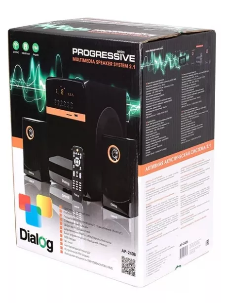 колонки Dialog Progressive AP-240B black
