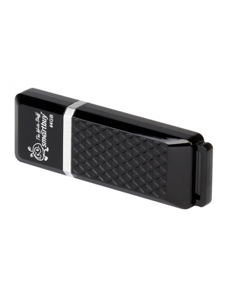 флешка USB SmartBuy Quartz series 64Gb black