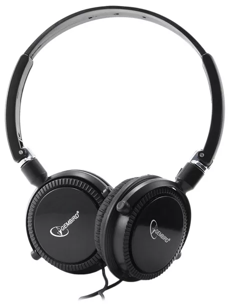 Складные наушники с микрофоном Gembird MHS-785 black