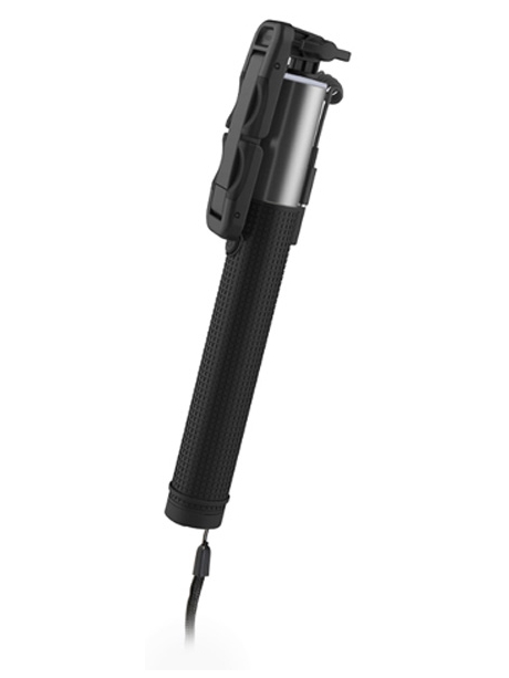 монопод для селфи Rock Selfie Stick with Wire grey
