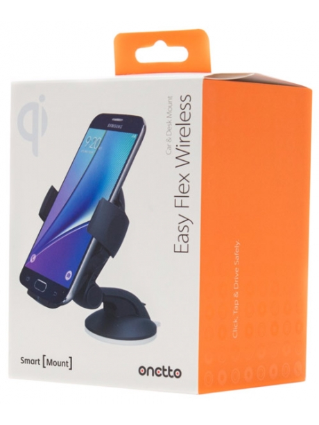 автомобильный держатель для смартфона Onetto Charging Car&amp;Desk Mount Easy Flex Wireless 