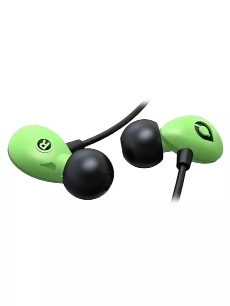наушники с микрофоном для iPhone Accutone Pegasus green
