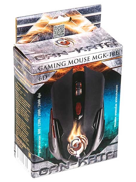 игровая мышь Dialog Gan-Kata MGK-10U black