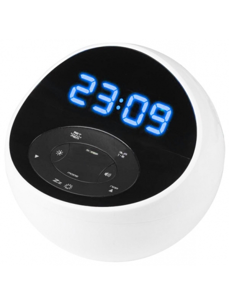 цифровые часы с радио BVItech BV-48 white blue