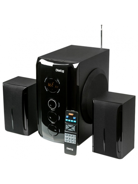 колонки для компьютера с сабвуфером Dialog Progressive AP-209 black