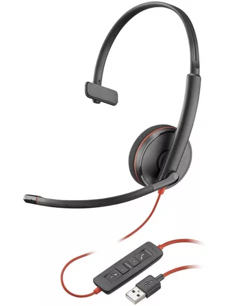 профессиональная гарнитура для компьютера Plantronics Blackwire C3210-A (PL-C3210-A) black