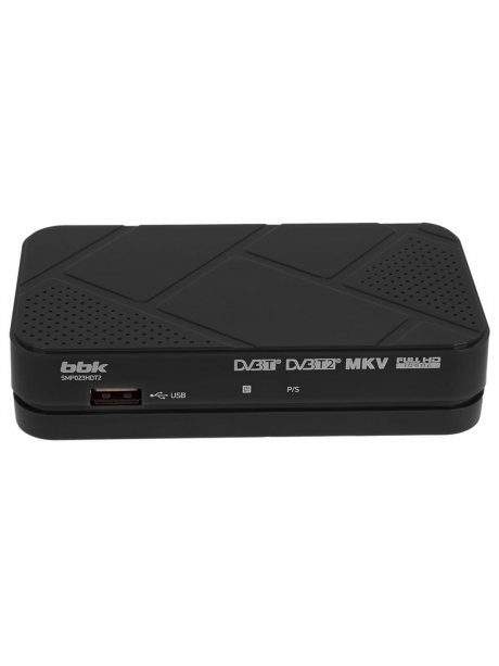 ТВ-тюнер DVB-T2 BBK SMP023 HDT2 черный