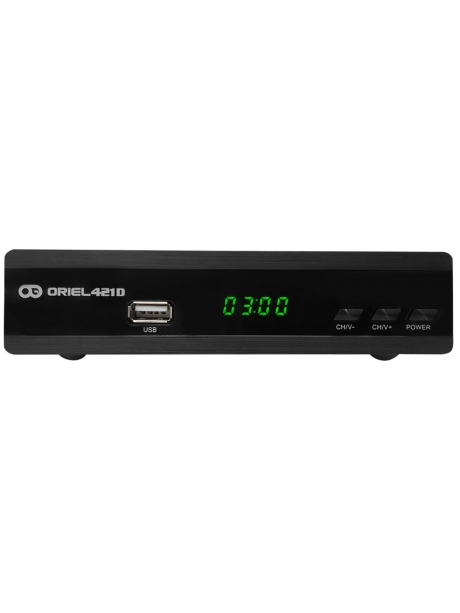 ТВ-тюнер DVB-T2 с поддержкой Wi-Fi Oriel 421D black
