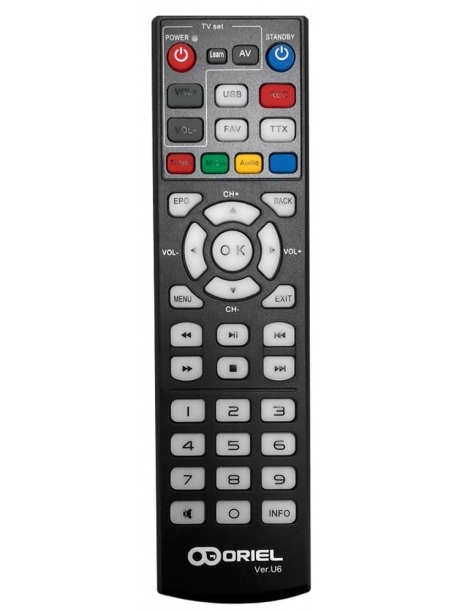 ТВ-тюнер DVB-T2 с поддержкой Wi-Fi и IPTV Oriel 421UD black