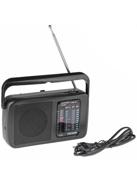 Всеволновый переносной радиоприемник Tecsun R-303 black