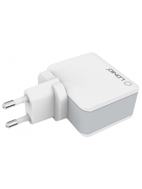 универсальное зарядное устройство LDNIO A3303 3USB *3,4A white