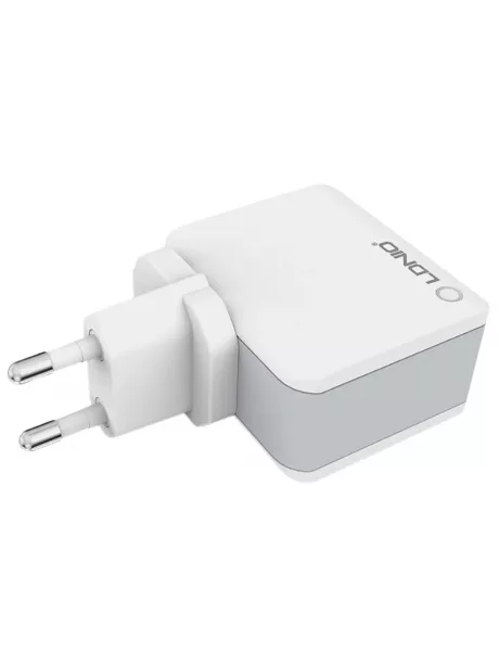 универсальное зарядное устройство LDNIO A3303 3USB *3,4A white