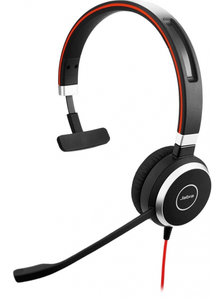 Офисная гарнитура для скайпа и софтфона Jabra Evolve 40 MS Mono USB, Jack 3.5 мм 