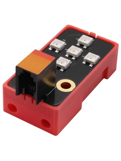 модуль с RGB светодиодами WeeeMake RJ11 RGB LED 