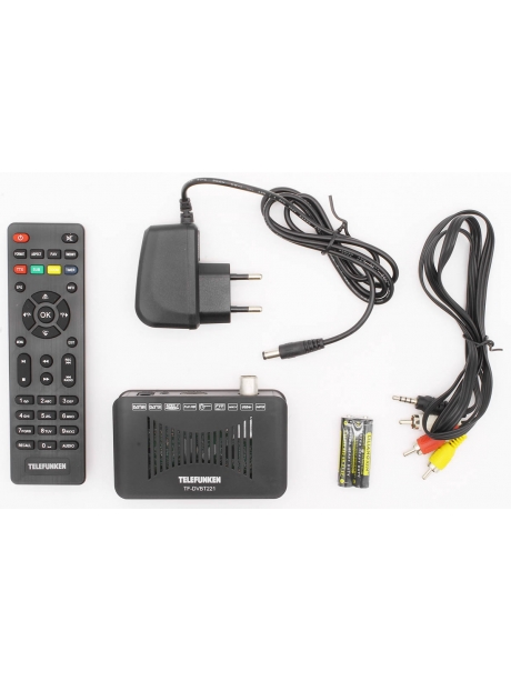 ТВ-тюнер DVB-T2 Telefunken TF-DVBT221 черный
