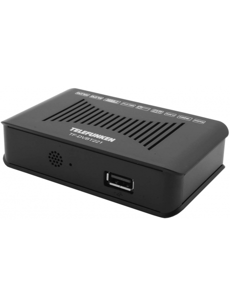 ТВ-тюнер DVB-T2 Telefunken TF-DVBT221 черный
