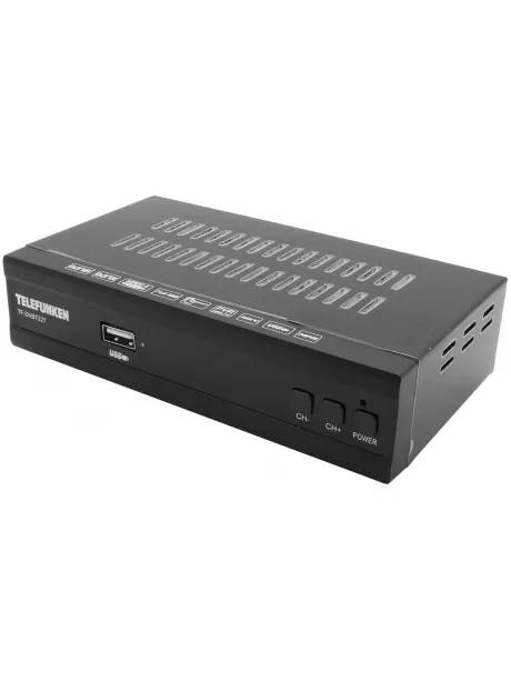 ТВ-тюнер DVB-T2 Telefunken TF-DVBT227 черный