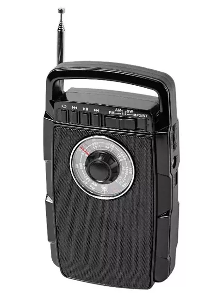 Портативный радиоприемник с USB и блютуз MAX MR-322 черный