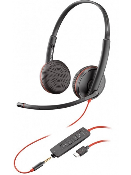 Гарнитура для смартфона и планшета Plantronics BlackWire C3225-C (PL-C3225-C) black