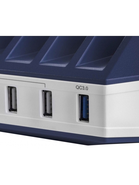 зарядная станция для смартфонов на 10 портов Bestek Charger Station MRU110E blue/white