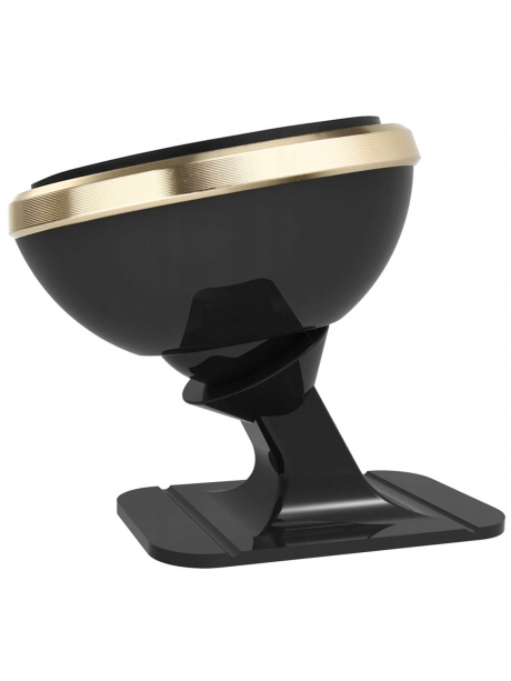 магнитный автомобильный держатель на торпедо Baseus 360 Rotation Magnetic Mount gold