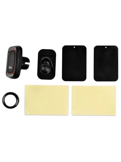 магнитный держатель на торпедо Hoco CA24 Lotto series magnetic automotive center adsorbed  holder black