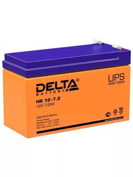 аккумулятор для ИБП Delta HR 12-7.2 