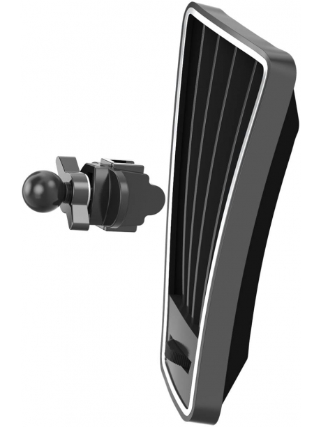 держатель смартфона с беспроводной зарядкой Arroys Vent-W1 Auto black