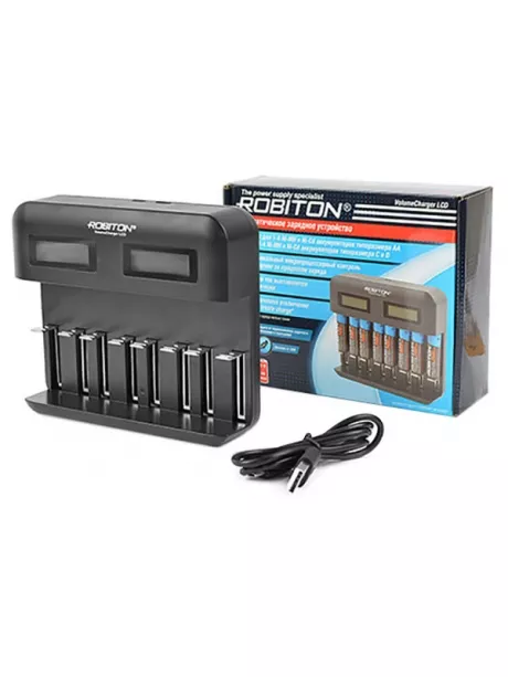 зарядное устройство Robiton VolumeCharger LCD 