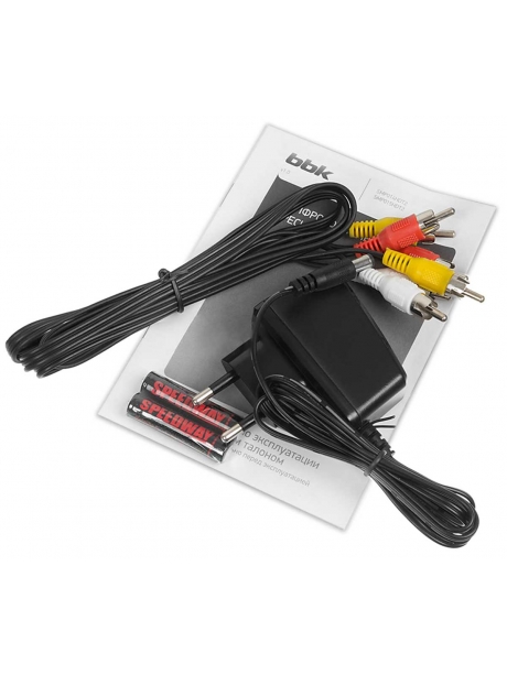 ТВ-тюнер DVB-T2 BBK SMP015 HDT2 черный