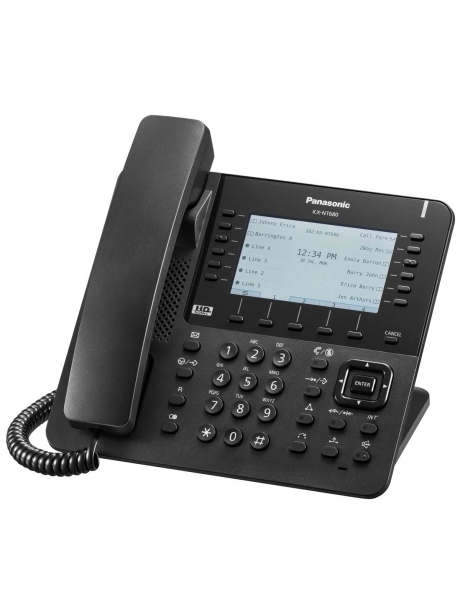 системный IP-телефон Panasonic KX-NT680RU black