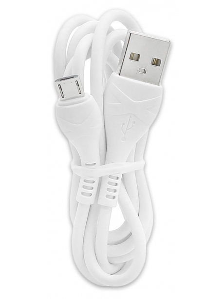зарядное устройство Hoco C12Q Smart QC3.0 charger + Micro cable white