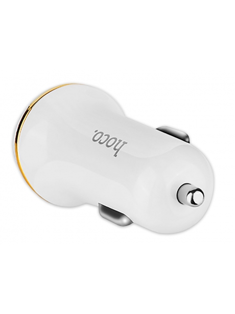автомобильное зарядное устройство Hoco Z1 2USB 2.1A white