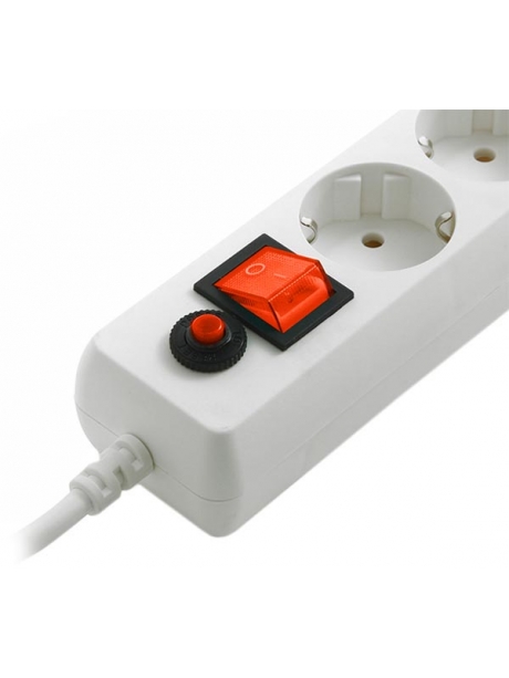 сетевой фильтр Гарнизон EH-10 3,0 м/6 розеток белый