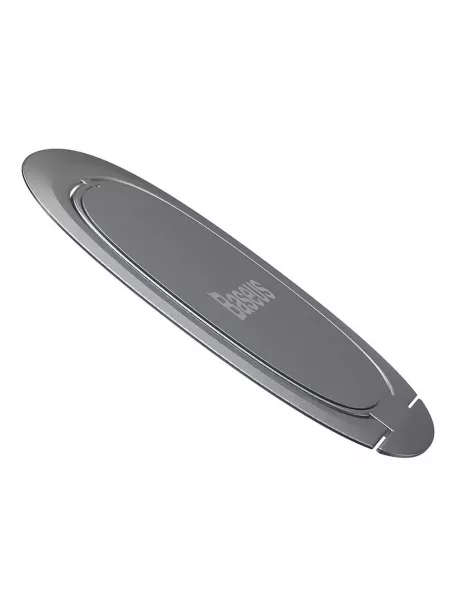 попсокет на телефон Baseus Invisible phone ring holder silver