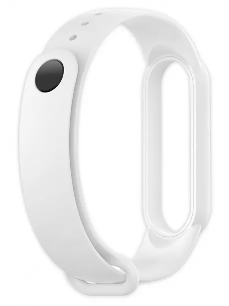 силиконовый ремешок Xiaomi для Mi Band 5 белый