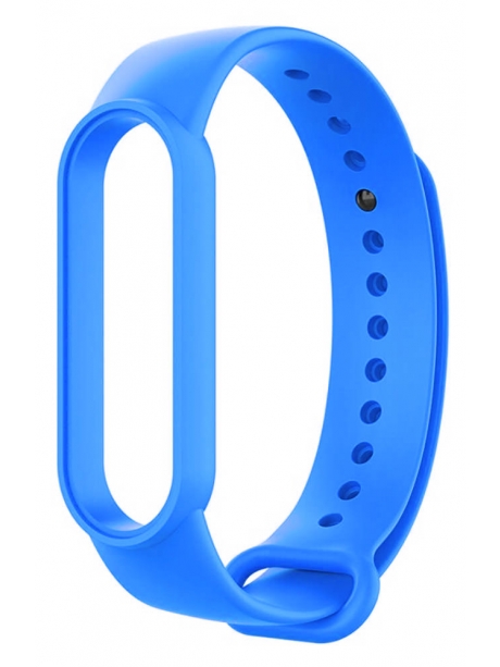 силиконовый ремешок Xiaomi для Mi Band 5 синий