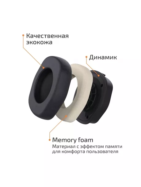 USB гарнитура  Accutone Invinit6  Stereo ProNC USB 