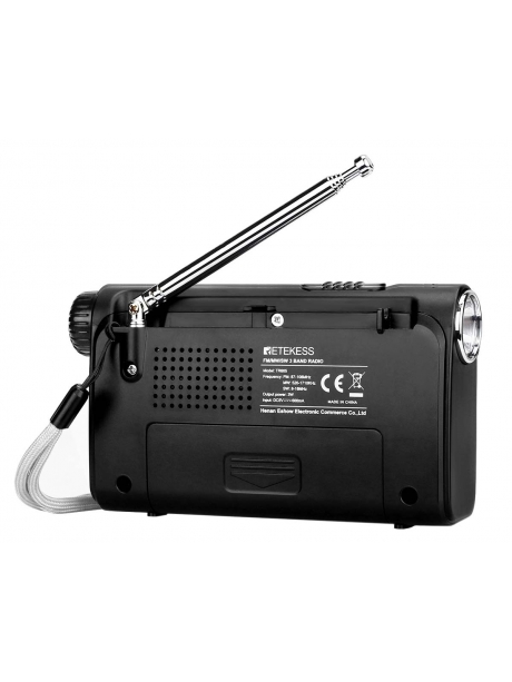 портативный цифровой радиоприемник Retekess TR605 black