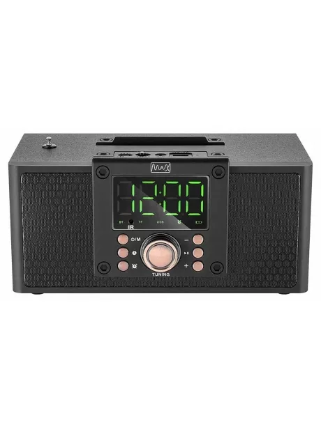 радиоприемник с bluetooth и mp3 плеером MAX МR-360 black