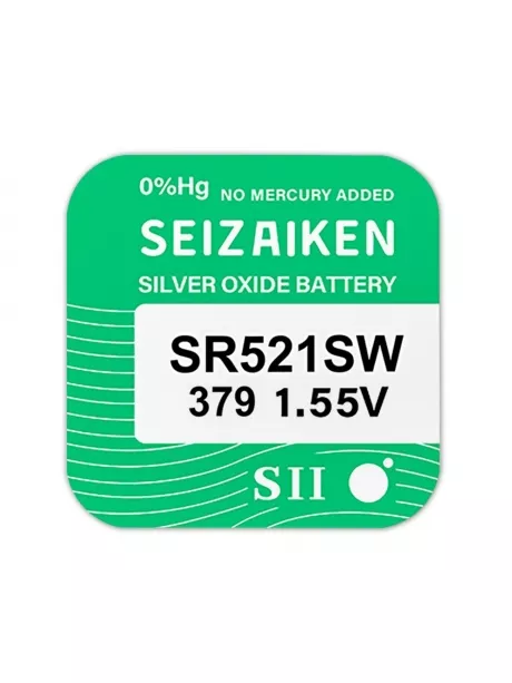 часовая батарейка SEIZAIKEN SR-521 SW/379 