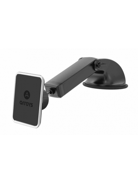 автомобильный магнитный держатель для смартфона  Arroys Dash-SM3 black