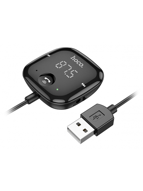 FM трансмитер с bluetooth Hoco E65 Unity car BT FM transmitter black