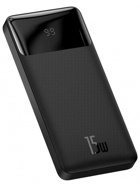 внешний аккумулятор Baseus Bipow Digital Display Power bank 10000mAh 15W black